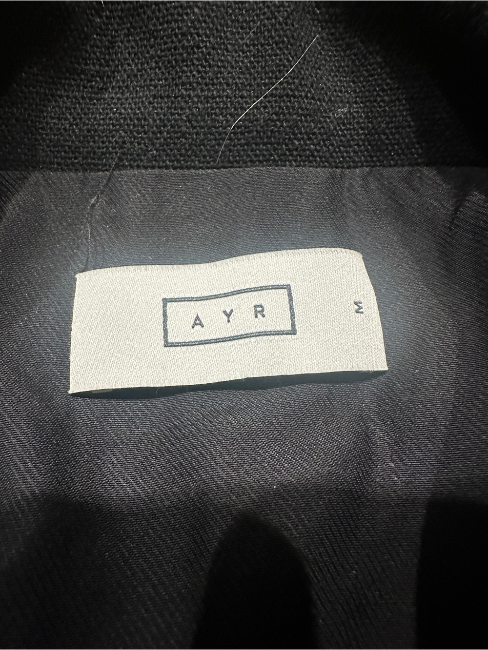 AYR Black Double-Breasted Women's Blazer - Picture 5 of 16